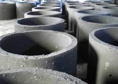применение бетонных колец