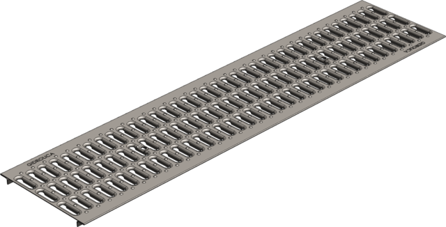 Решетка Gidrolica Standart штамп. стальная оцинк. DN200 A15