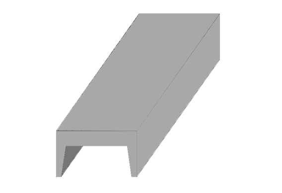 Балка для лестничных сходов Б.133 Серия 3.501-180.95, Вып.2
